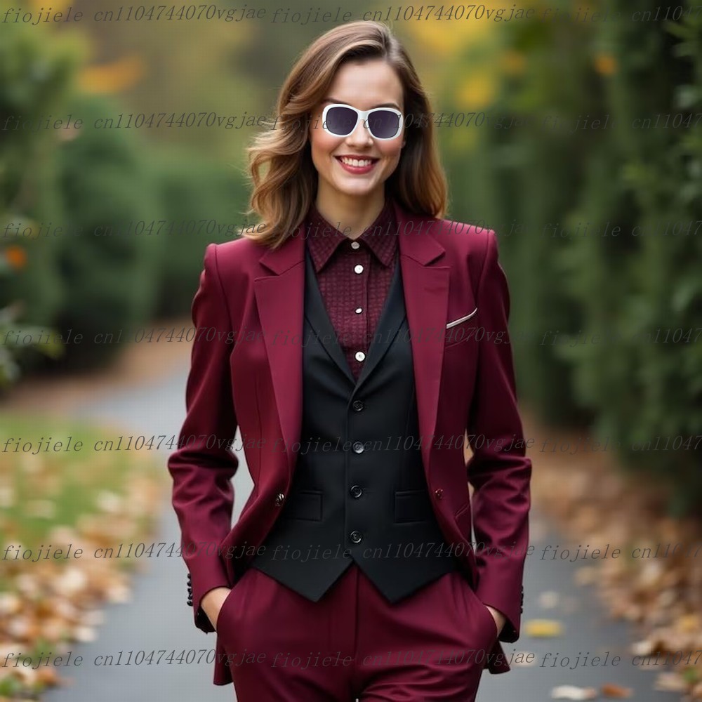 Blazer Set Women Formal - Abito da donna formale da donna
