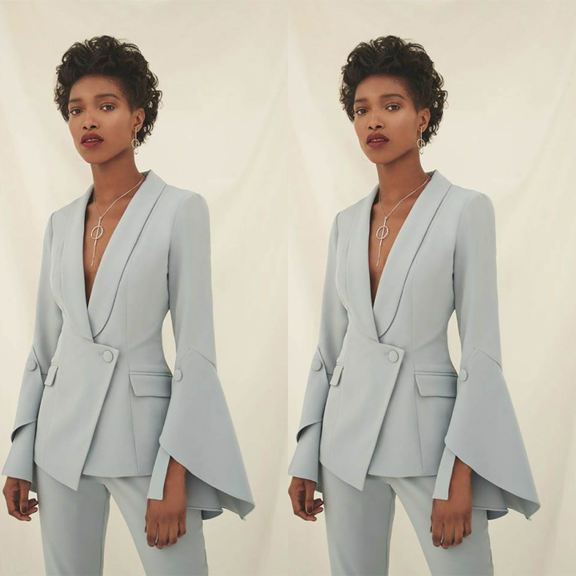Unique Women'S Formal Wear - Pantaloni da donna dal design unico,