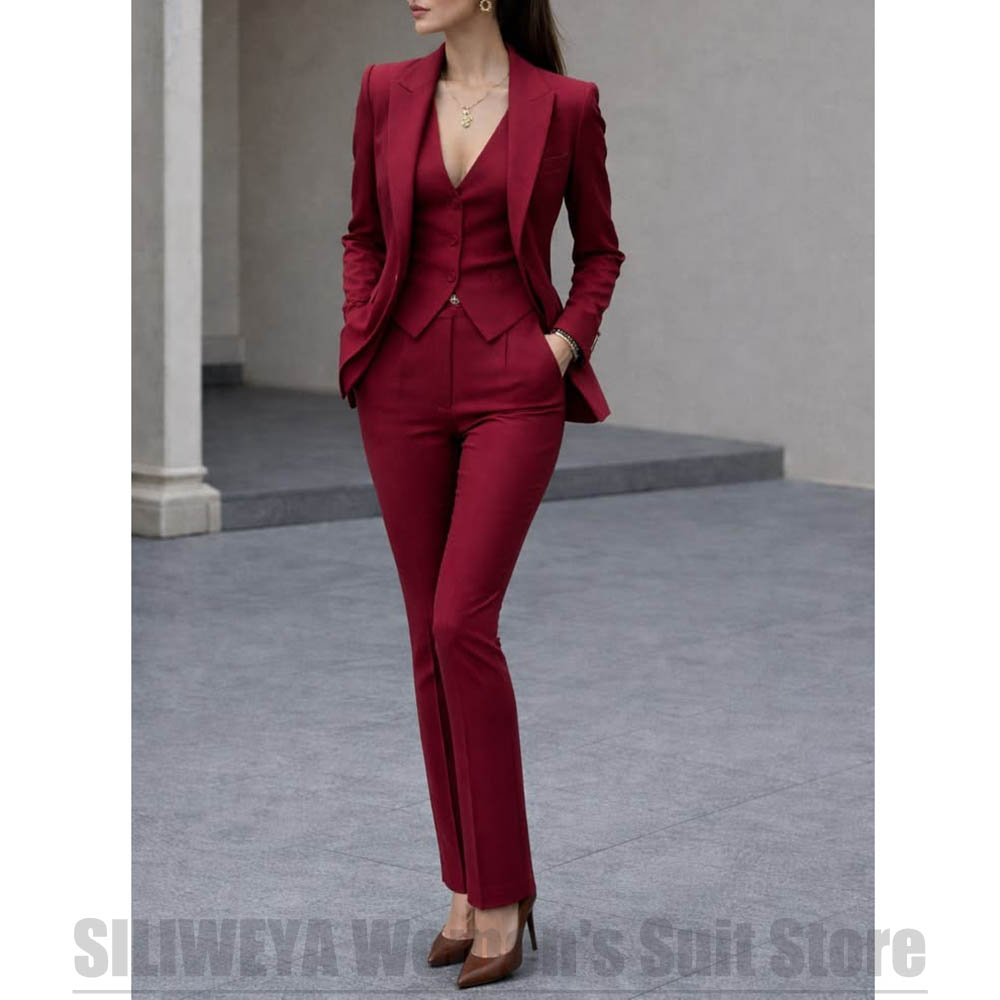 Women'S Elegant Formal Wear - Completo da donna in 3 pezzi,