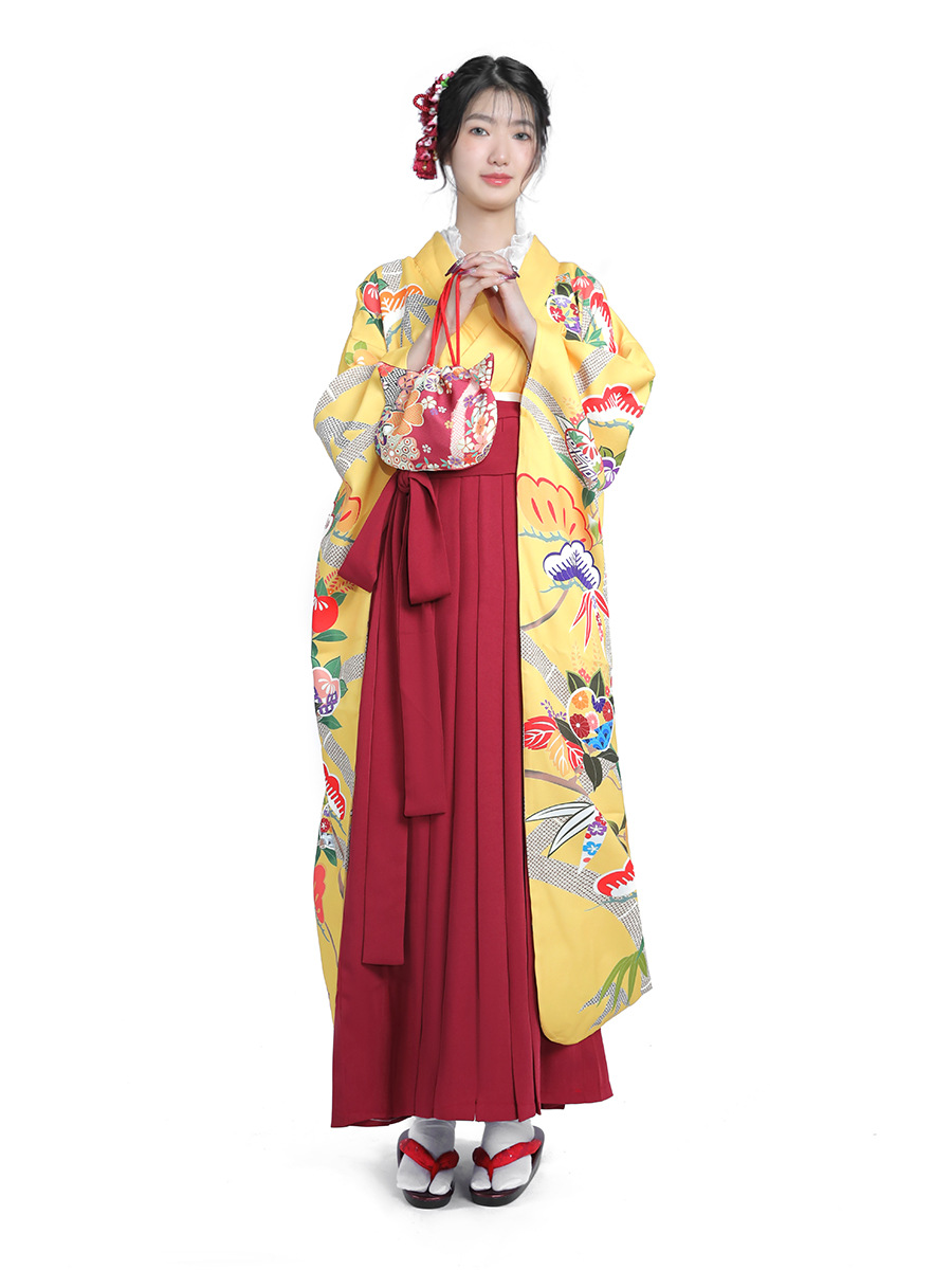 Women Formal Wear For Graduation - Set Kimono Giapponese da Donna Stile