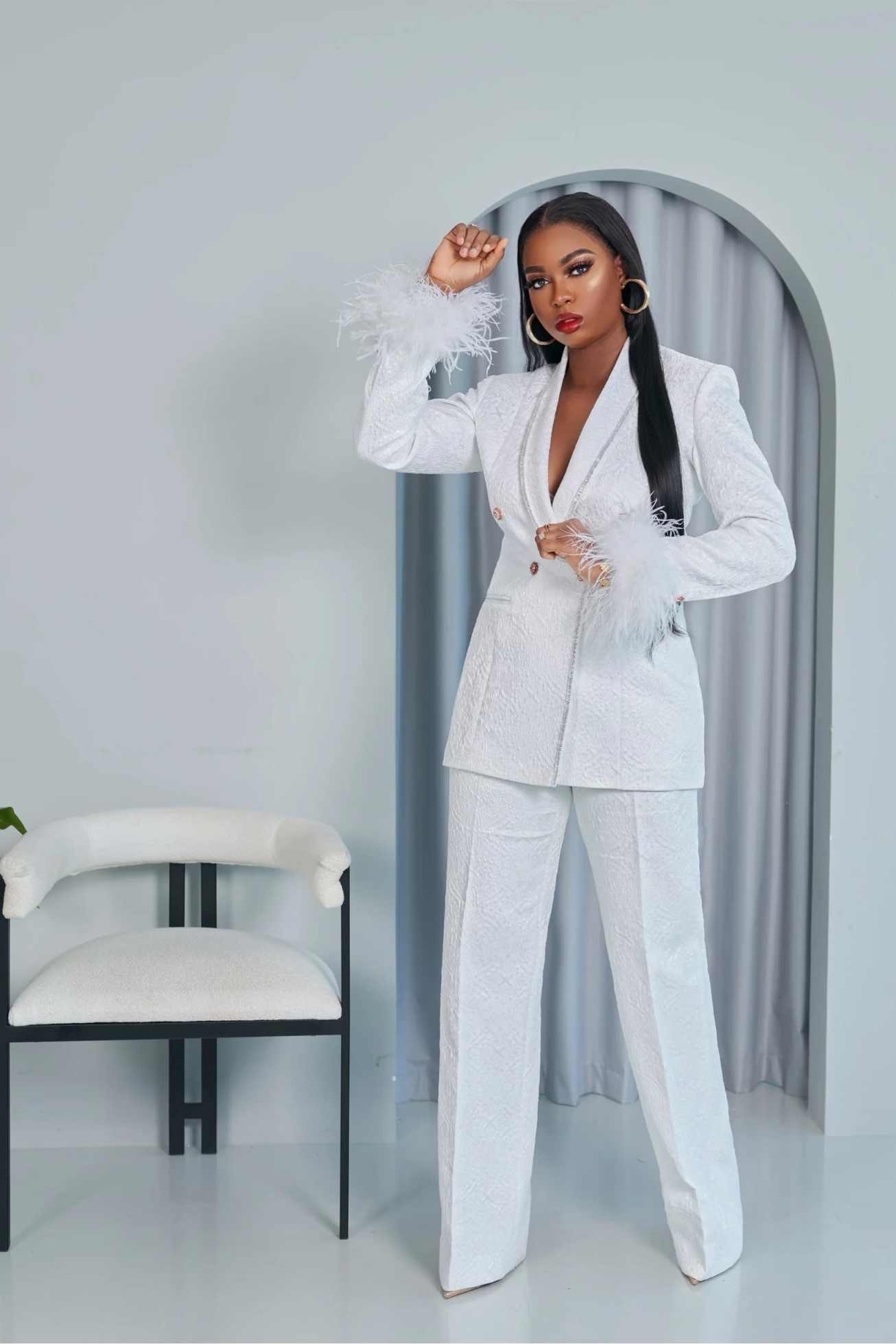 Women Formal Wear For Graduation - Completo Giacca e Gonna da Donna