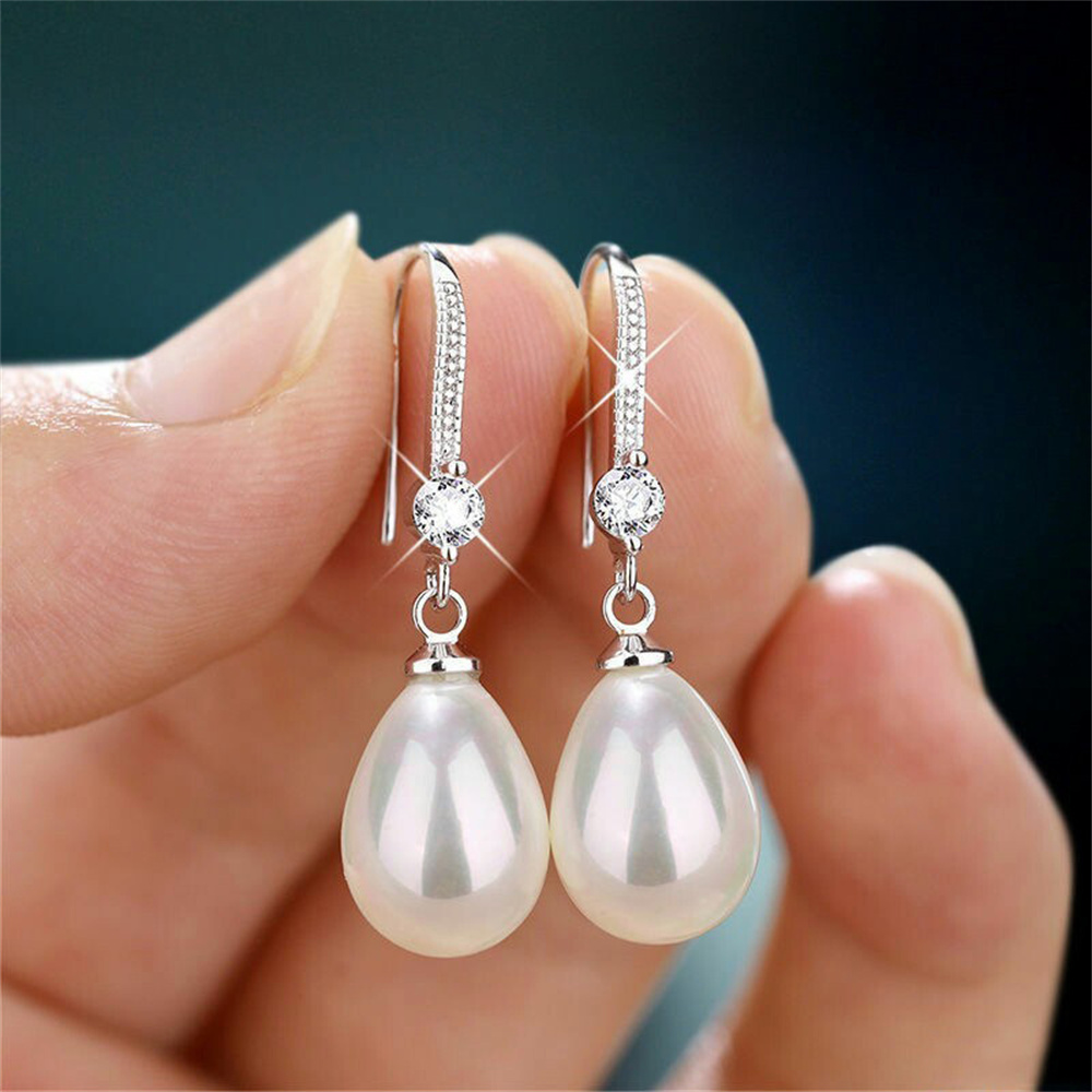 Formal Wear Jewelry For Women - Orecchini con perle finte, gioielli leggeri