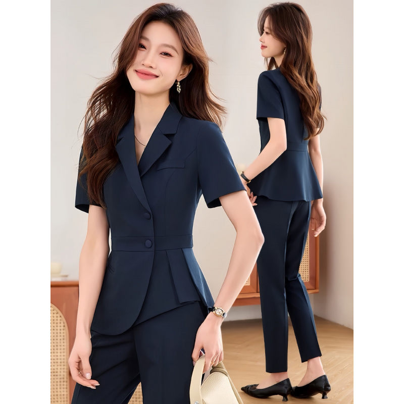 Formal Wear Jewelry For Women - Completo professionale sottile da donna blu