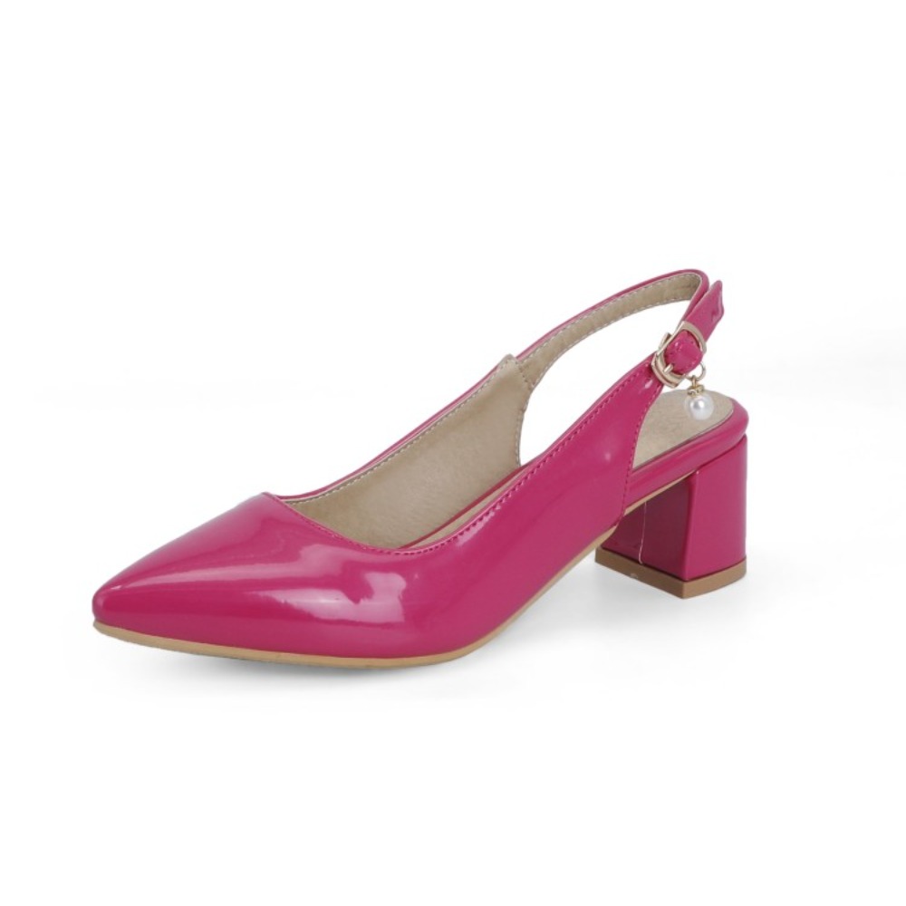 Sandali Slingback in Pelle Ver - Slingback Heel Formal recensione e prezzo