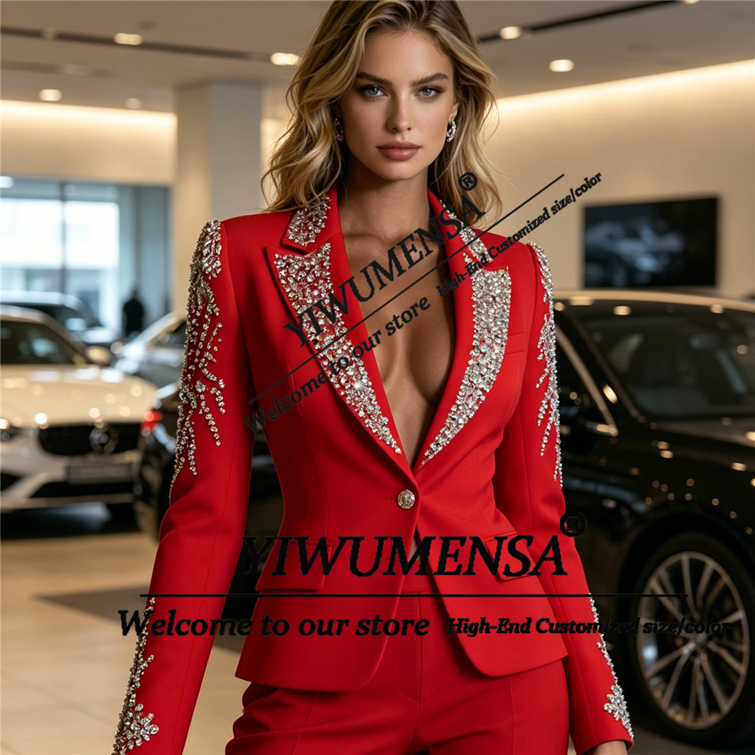 Completi di Lusso da Donna 2 P - Blazer Set Women Formal recensione e prezzo