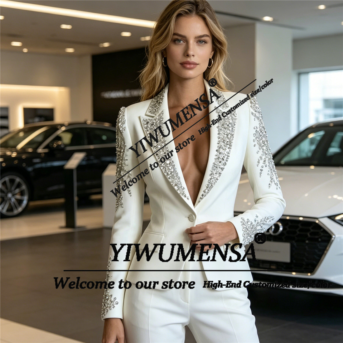 Completi di Lusso da Donna 2 P - Blazer Set Women Formal recensione e prezzo