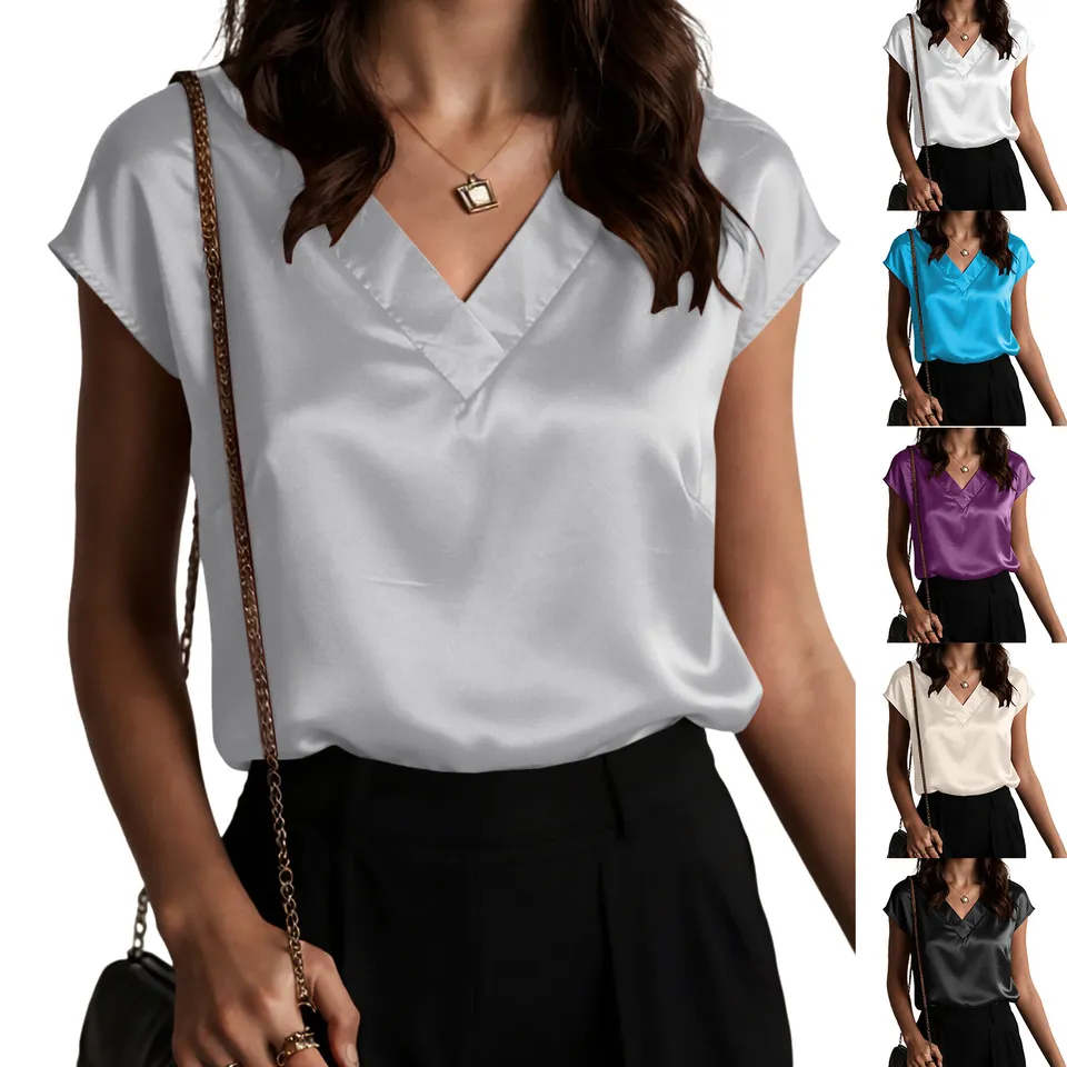 Top in Seta Satinata da Donna  - Silk Camisole Work recensione e prezzo
