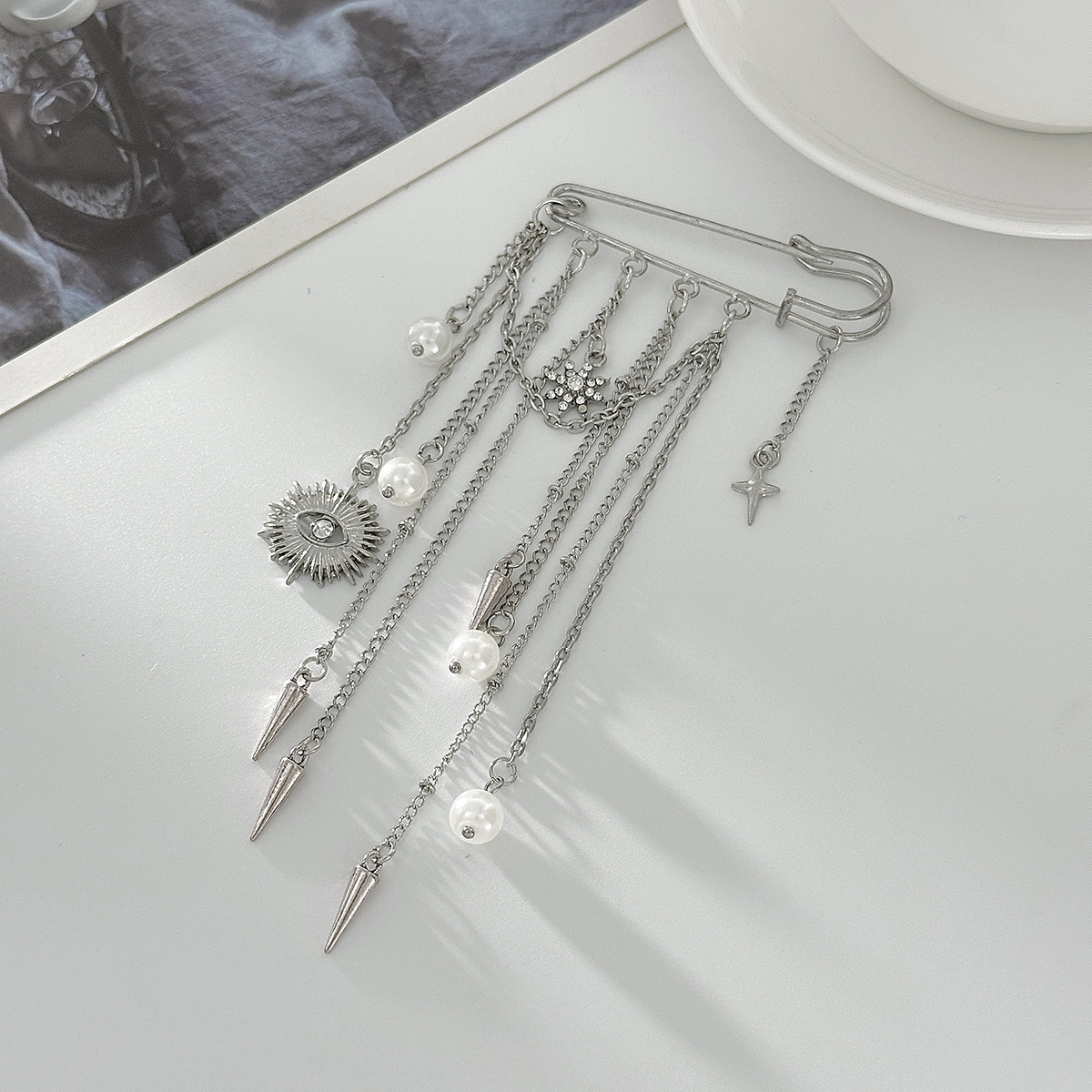 Spilla con perla imitazione Sp - Formal Wear Jewelry For Women recensione e prezzo