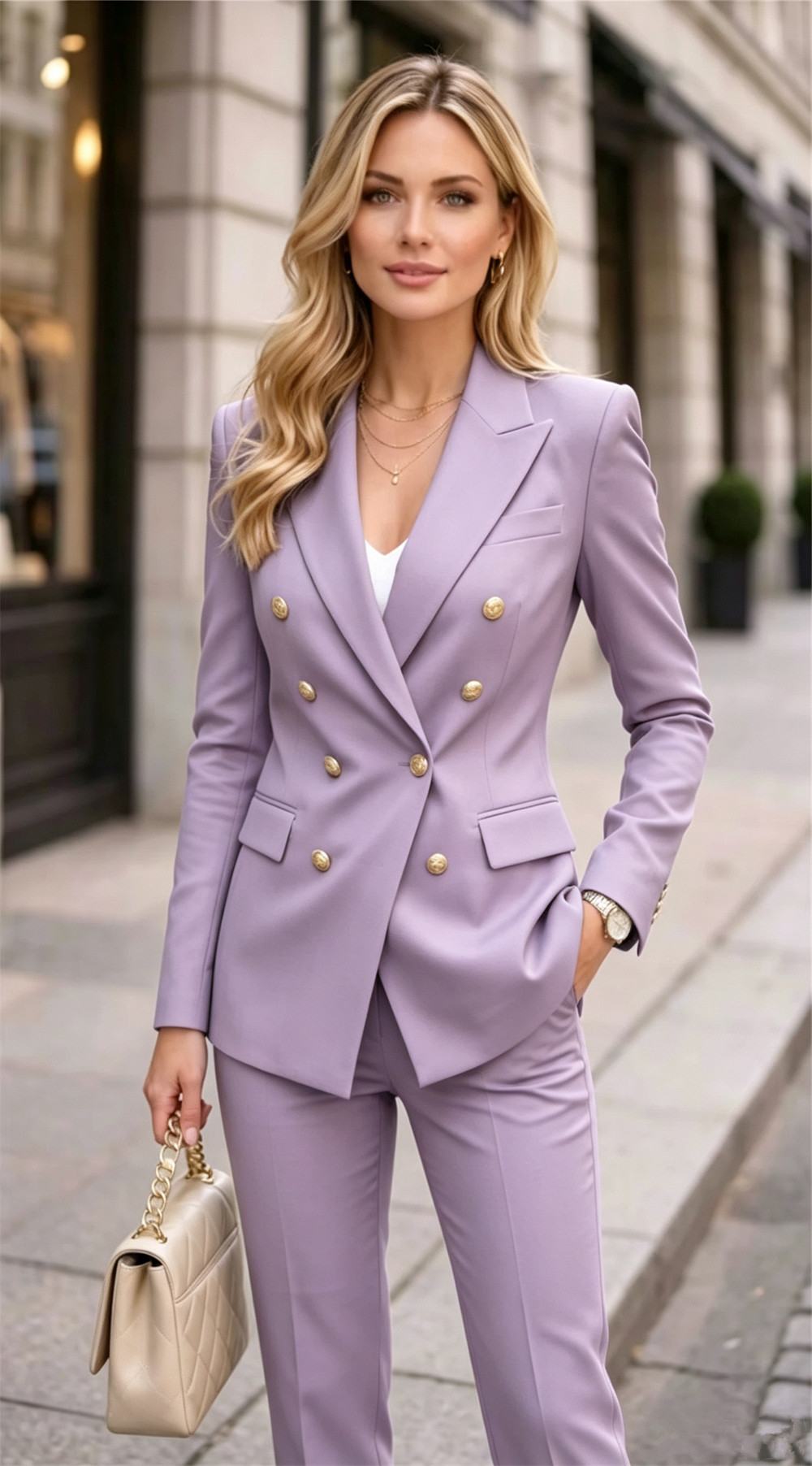 Completo da Donna in Lavanda a - Blazer Set Women Formal recensione e prezzo