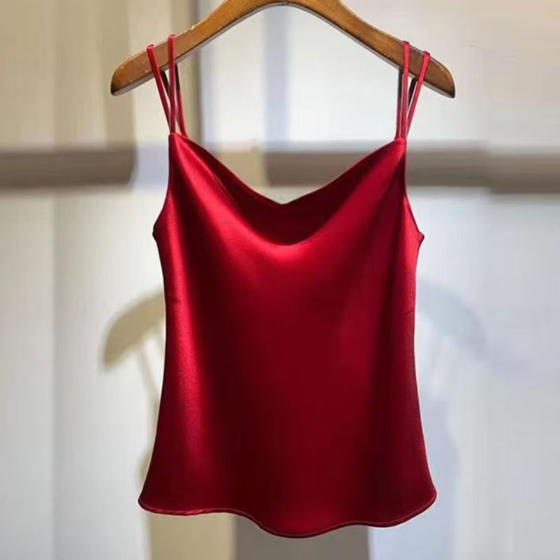2025 Canotta sexy in raso di s - Silk Camisole Work recensione e prezzo