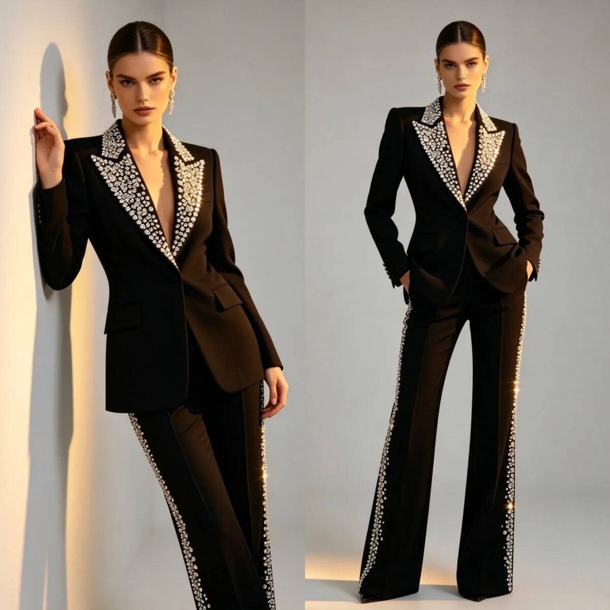 Completo da Donna 2 Pezzi con  - Women'S Formal Wear Plus Size recensione e prezzo