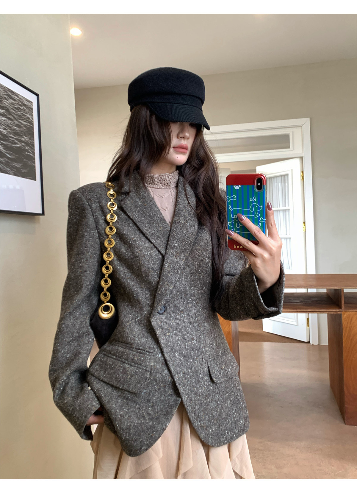 【MAR】Blazer grigio vintage da  - Tailored Coat Wool recensione e prezzo