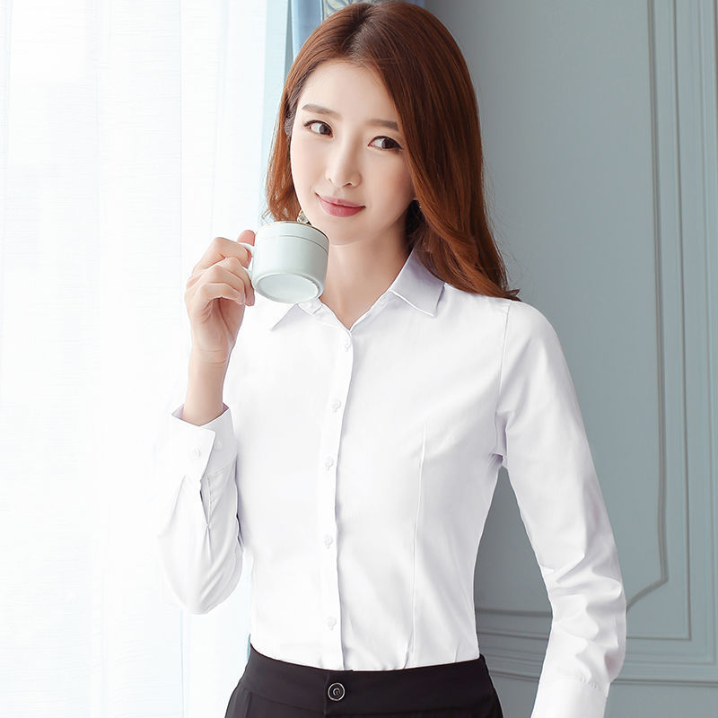 Camicetta Coreana Slim Nera e  - Women Formal Wear Shirts recensione e prezzo
