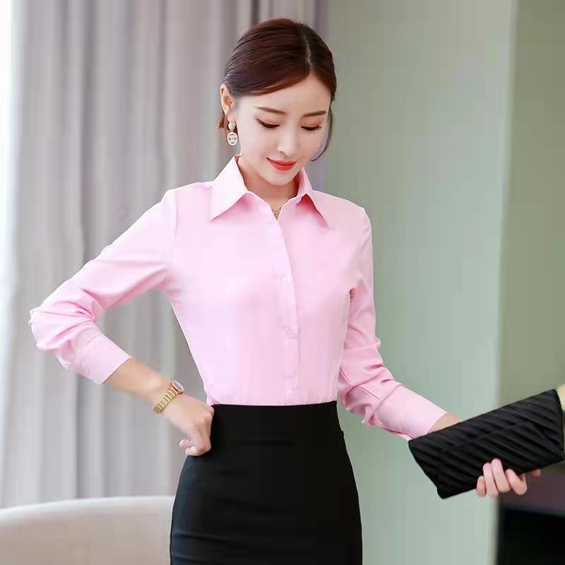 Camicetta Coreana Slim Nera e  - Women Formal Wear Shirts recensione e prezzo