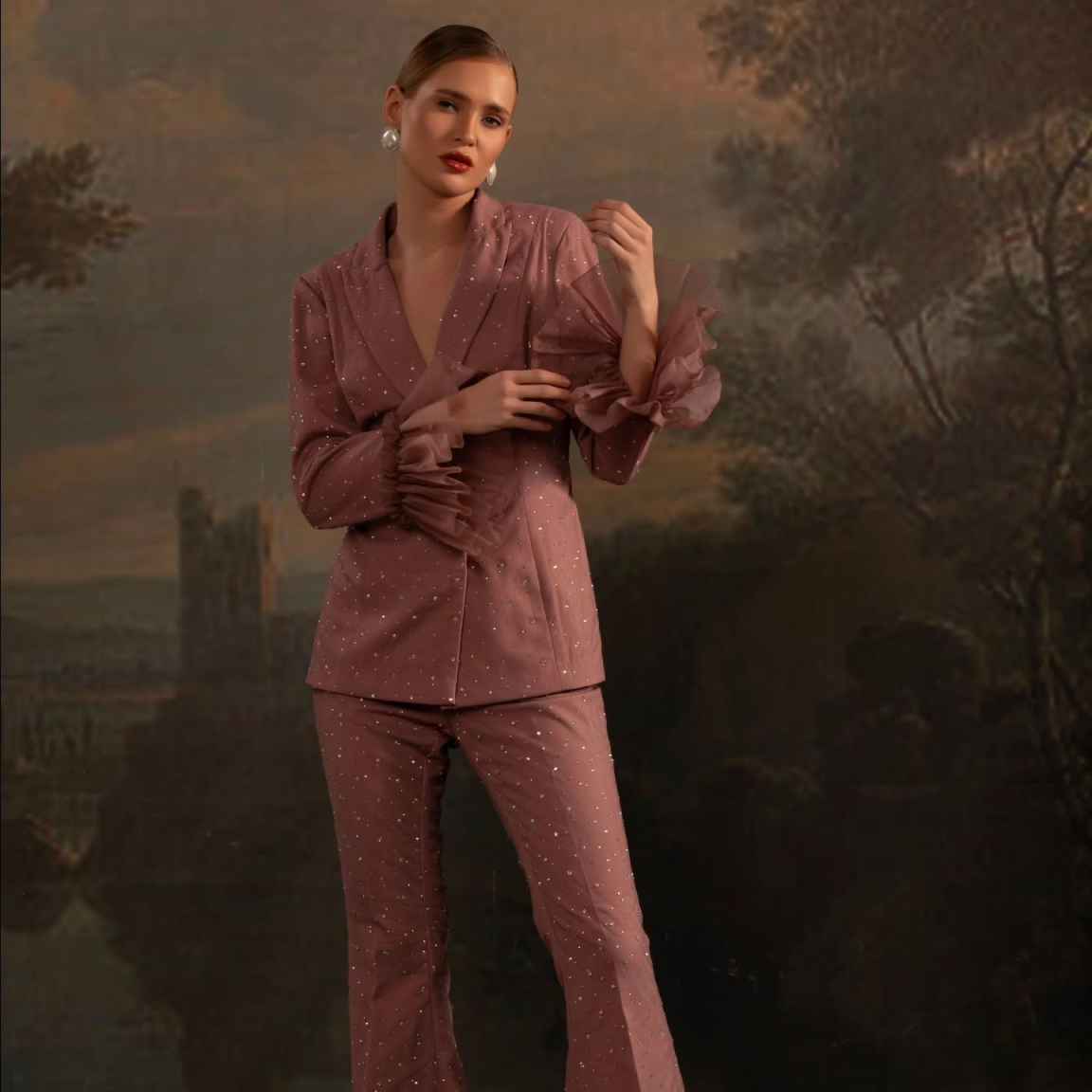 Set blazer da donna con perlin - Women Formal Wear With Tie recensione e prezzo