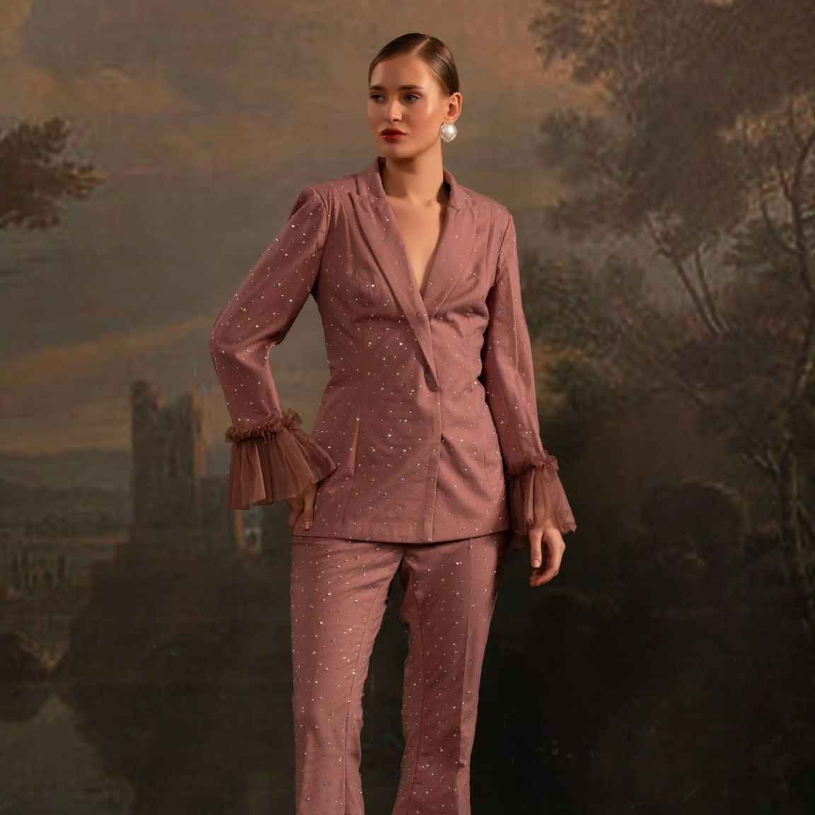 Set blazer da donna con perlin - Women Formal Wear With Tie recensione e prezzo