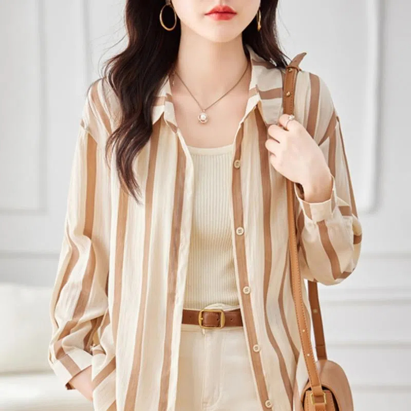 Camicia a maniche lunghe a rig - Women Formal Wear Shirts recensione e prezzo