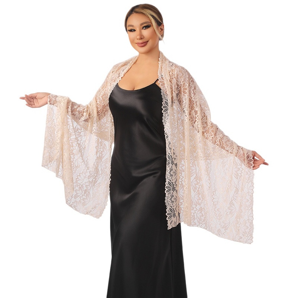 Scialle Leggero in Pizzo con D - Women Formal Wear Types recensione e prezzo
